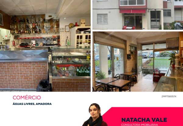 Comércio em Águas Livres, Amadora - Trespasse